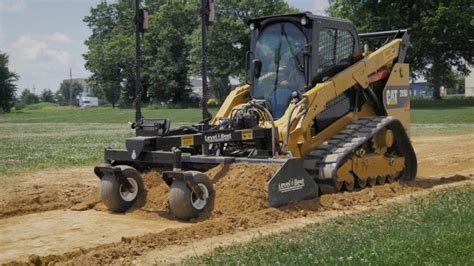 ground leveling attachment for skid steer|best equipment to level ground.